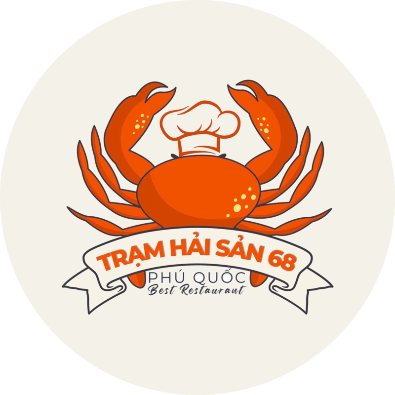 Logo Trạm Hải Sản 68